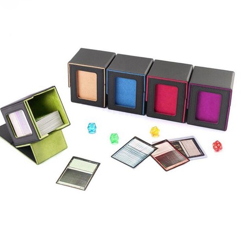 Trading card deck box - card,