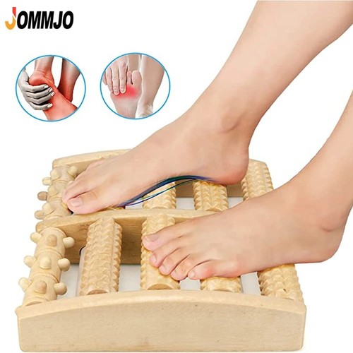 Roller wooden foot massager - 10,