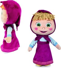Masha and the Bear, Soft Plush Toy 20cm, Cute Cuddly Doll with... 