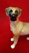 Super Ceramic Great Dane Dog Figurine By Coopercraft - Great Condition