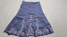 Monsoon Size 12 Ladies Silk Skirt