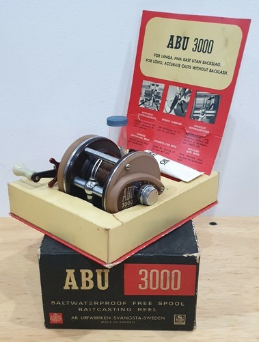 Abu 3000 vintage - abu, multiplier