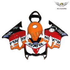 FLD Orange Plastic Gloss Injection Fairing Fit for Honda 2001-03 CBR600F4I a054