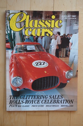 Classic cars magazine august - cars,