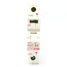 MEM 6A Type 2 Single Pole MCB M6 AB06S2