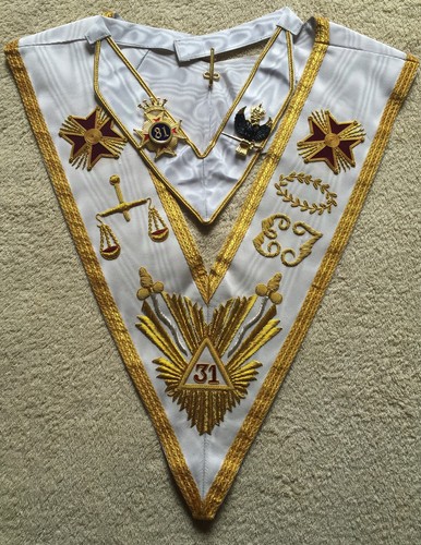 Rose croix 31st degree collar - croix,
