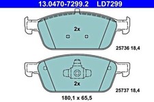 Disc Ceramic Brake Pad Set