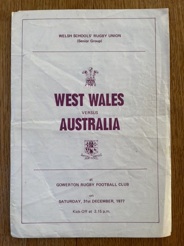 West wales schools - west,