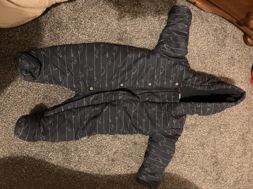 Baby boy snowsuit 3 - m&s,