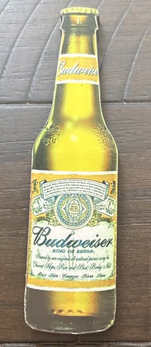 Vintage budweiser beer bottle - budweiser,
