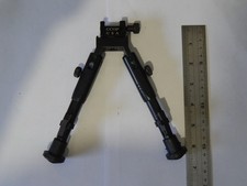 CCOP USA Folding Picatinny Mount Bipod with Swivel Stud Adapter