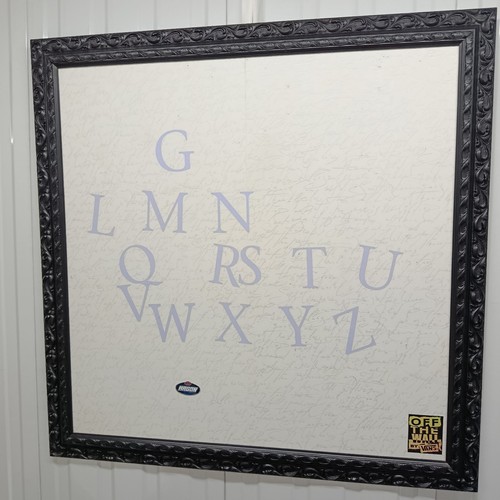 Large framed pin board - large,