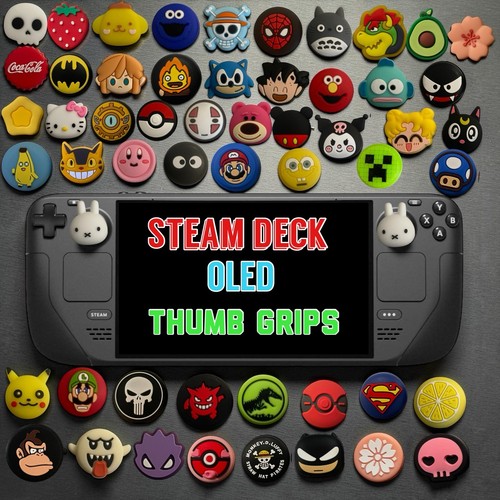 Steam deck oled - thumb, grips