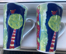 2 Churchill Fine China Mugs -