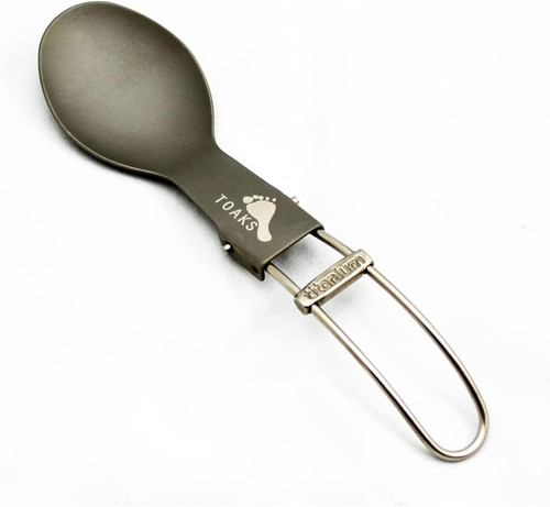 Toaks titanium folding spoon - titanium,