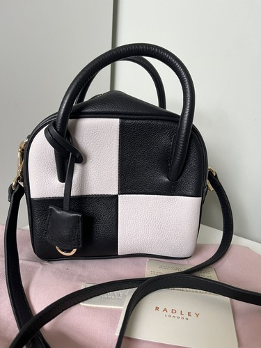 Radley black white - black,