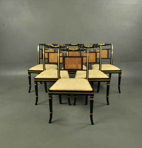 Regency set dining chairs - set,