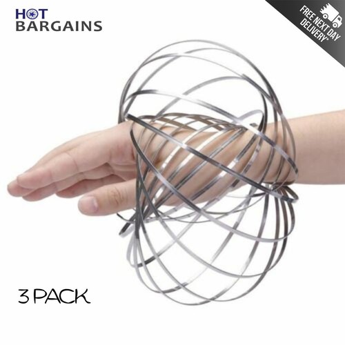 3pcs magic flow rings kinetic - 3pcs,