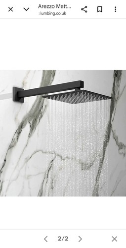 Arezzo milan black - arezzo, shower
