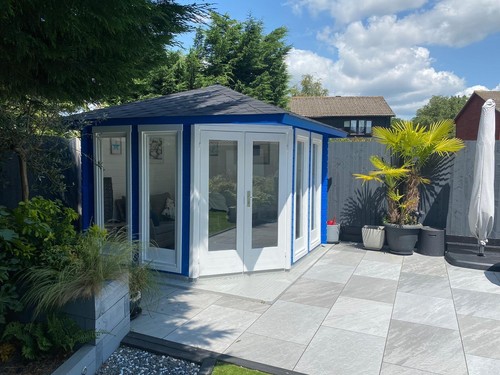 Log cabin 40mm walls 3mx3m - cabin,40mm,