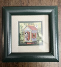 Kathy Seek Victorian Birdhouse Heartfelt Collection 1996 4 x 4 Print