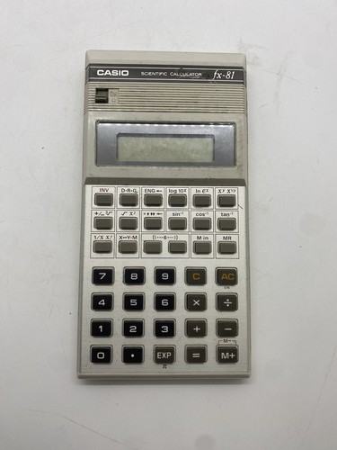 Vintage casio 570b - casio, fx-570b