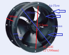 300mm Industrial Duct Fan