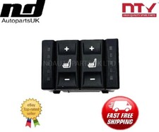 For Ford S-Max Mondeo MK4 Galaxy Seat Heated Button Temp Control Switch BLACK