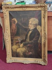 c 1800s Antique Oil Painting