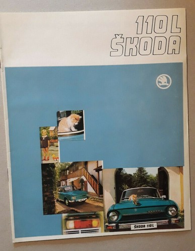 Skoda 110 brochure - skoda,