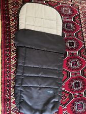 mamas and papas black footmuff