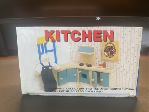 Toy van wooden kitchen - toy,
