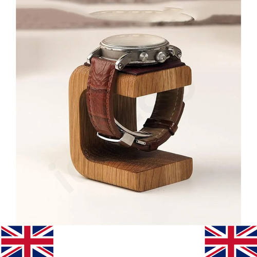 Wooden watch display stand - wooden,