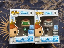 Freddy Funko as Green Lantern & Black Lantern SE Fundays 2025 LE 1000/500 Bundle