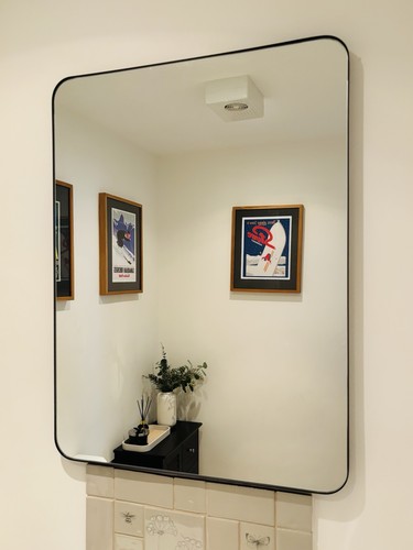 Black frame modern - black,