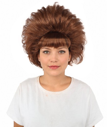Voluminous retro wig synthetic - voluminous,