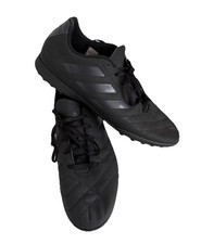 ADIDAS GOLETTO VII TF  ASTRO TURF UK 11  EU 46 BLACK FOOTBALL BOOTS TRAINERS