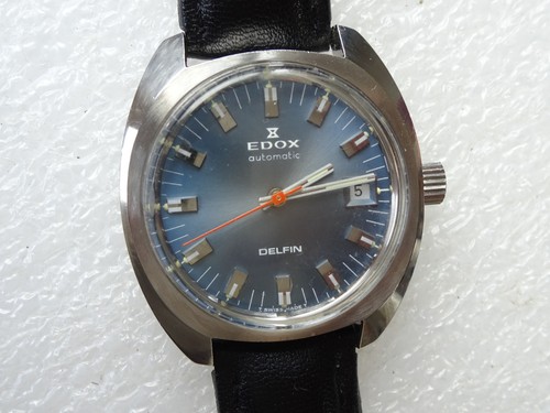 Edox delfin automatic - delfin, vintage