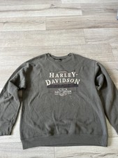 Harley Davidson Khaki Sweatshirt Size Large