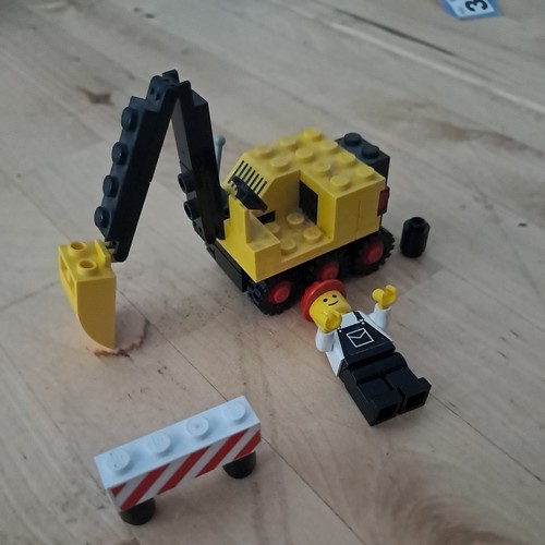 Lego 6631 steam shovel - 6631, vintage