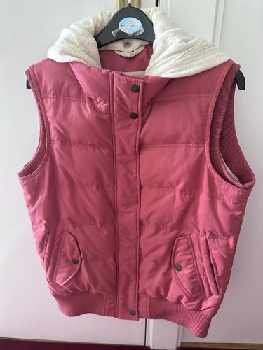 Fat face pink hooded puffer - fat,