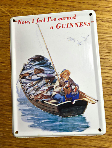 Guinness tin cards - , rare