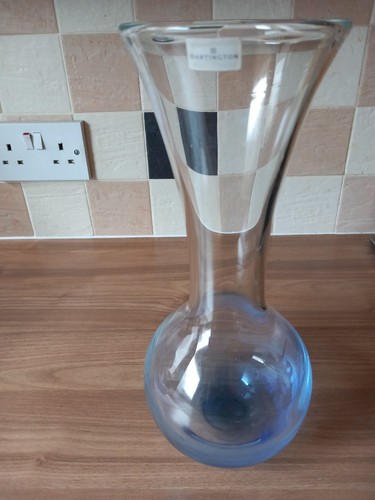 Dartington glass 12in - dartington, clear