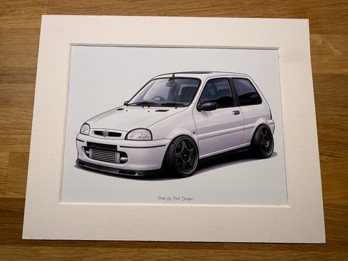 Rover 100 cartoon style - rover,