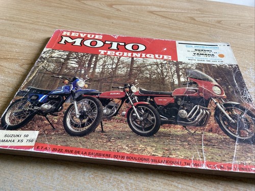 Yamaha xs750 suzuki 50 gt - xs750, es