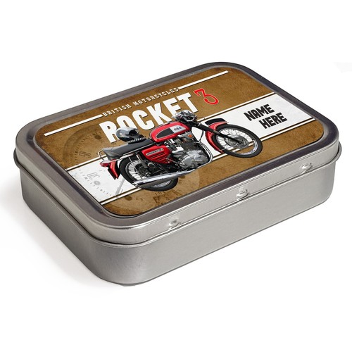 Personalised bsa tobacco tin - bsa,