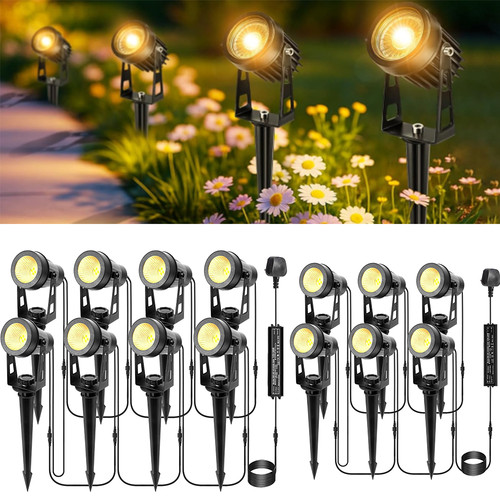 Garden lights mains - garden,