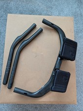 Prime Noosa Aero TT Tri Handlebar Set Full Carbon Bars J-Bend NEW £450
