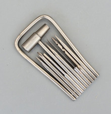 Vintage Foreign Germany Pocket Multi Tool Hammer Awl Screwdriver File Saw