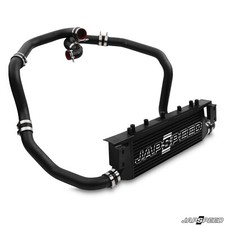 JAPSPEED BLACK FRONT MOUNT INTERCOOLER KIT FOR SUBARU IMPREZA WRX STI NEWAGE